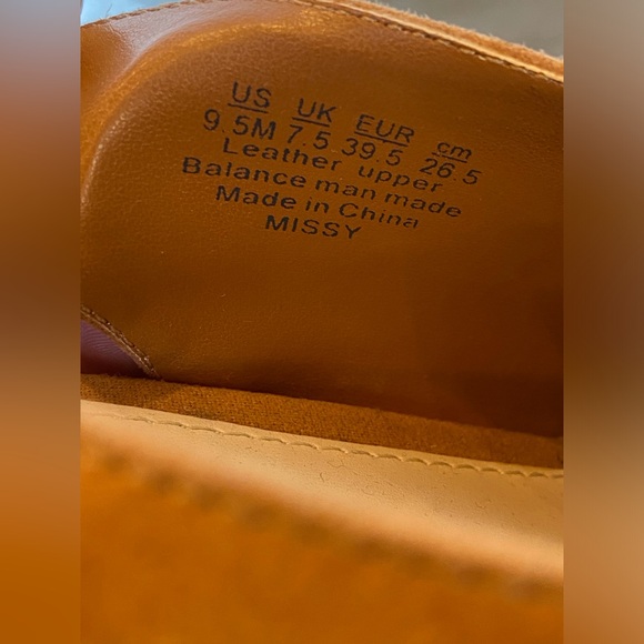 Like New Com&Sens Missy Brown Suede Wedge Sandals - Picture 7 of 7